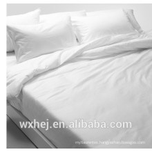cheap hospital use white polycotton sheet set bedding set